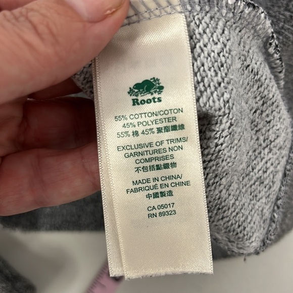 Roots Salt and Pepper Hoodie. - Picture 8 of 10